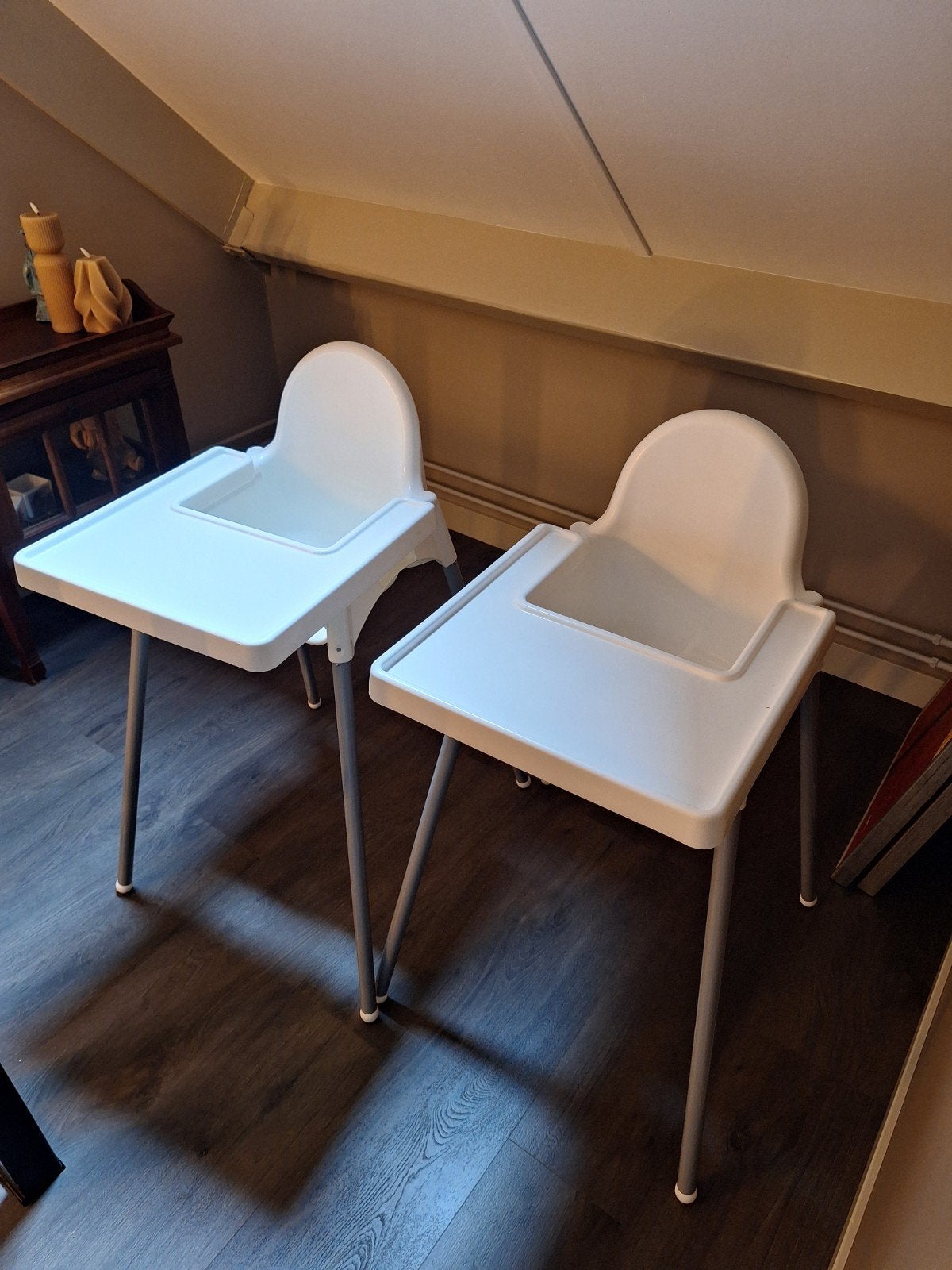 Ikea kinderstoelen, Ophalen, Zo goed als nieuw, Kunststof