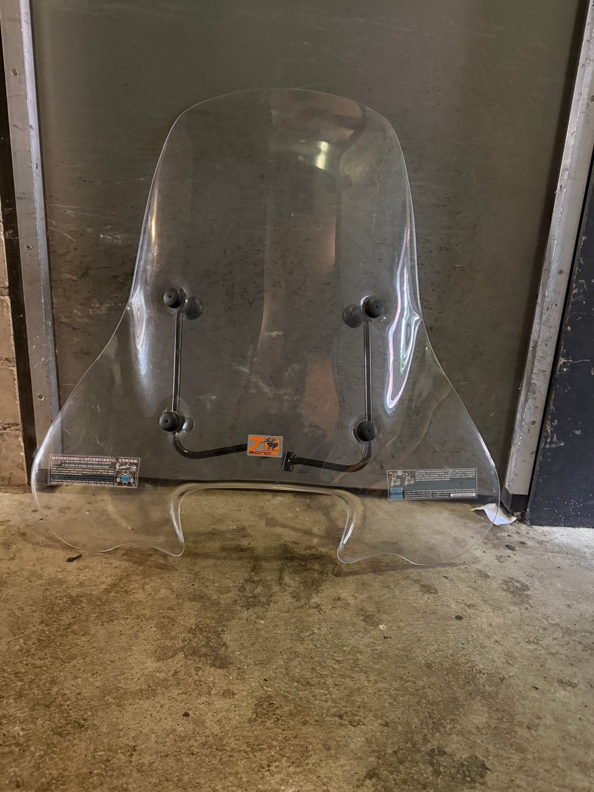 Biondi windscherm vespa modellen, Ophalen, Zo goed als nieuw, Overige typen, Vespa