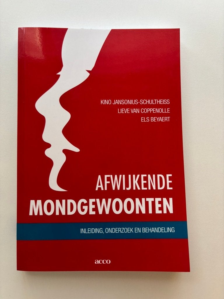 studieboek Afwijkende mondgewoonten, K. Jansonius & L. van Coppenolle, Zo goed als nieuw, Beta, HBO