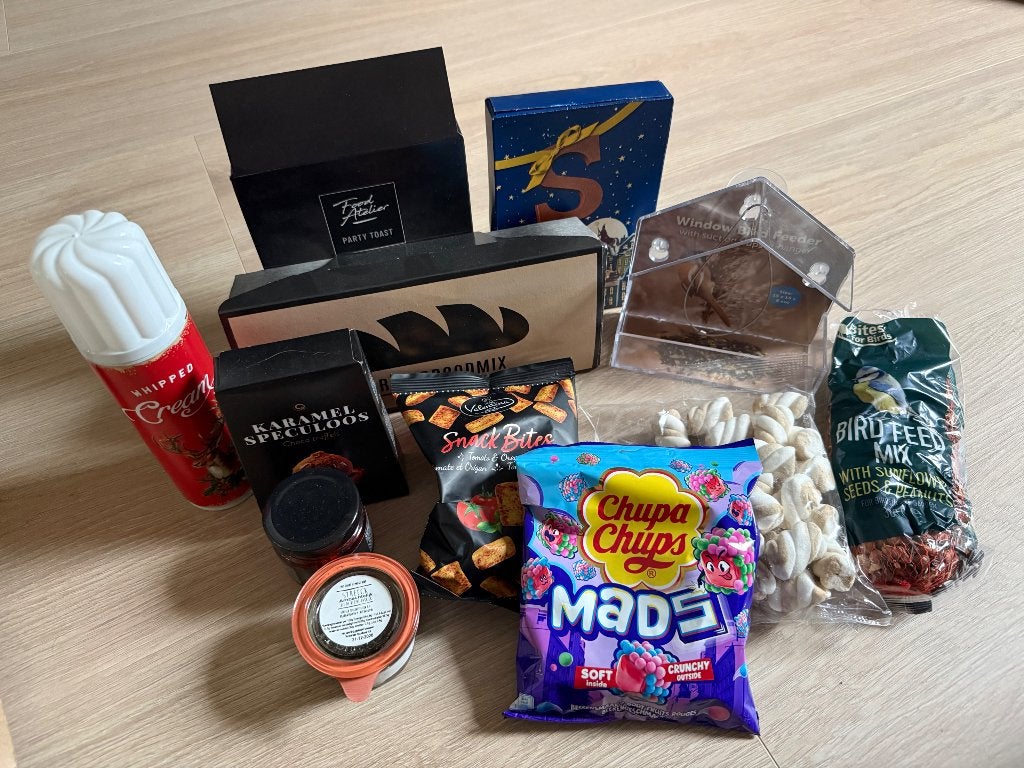 Kerstpakket gratis af te halen, Ophalen