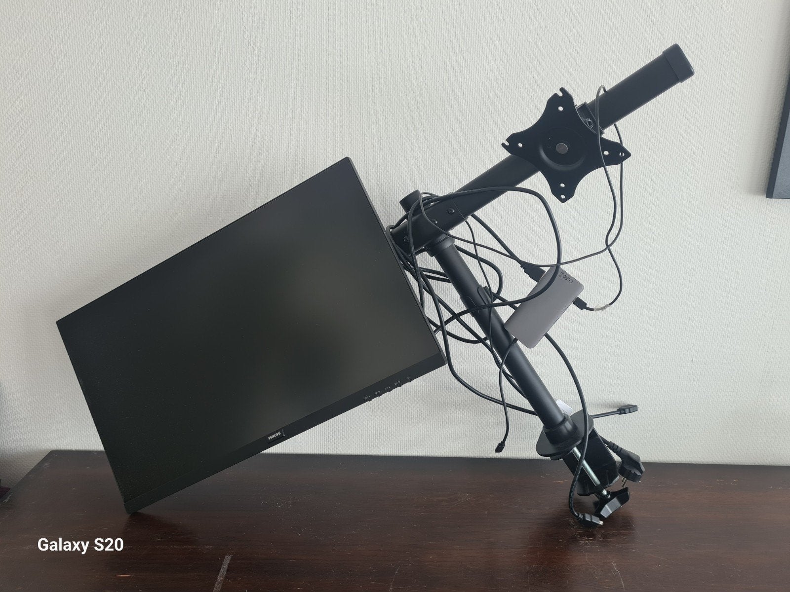 Philips monitor met Acer USB-C hub en monitorarm, Computers en Software, Monitoren, Ophalen, Philips, IPS, HDMI