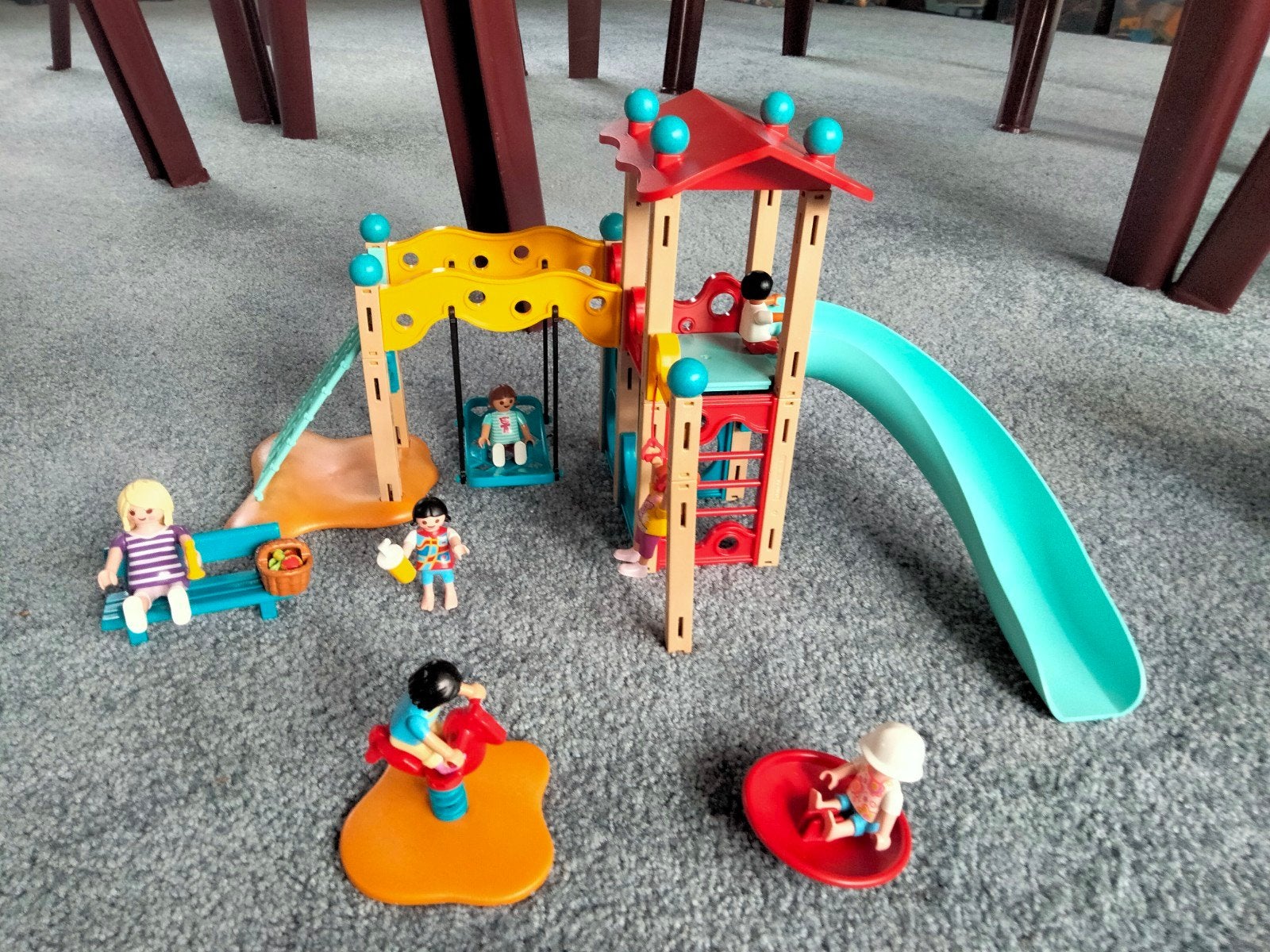 Mooie speeltuin van Playmobil., Ophalen of Verzenden, Zo goed als nieuw