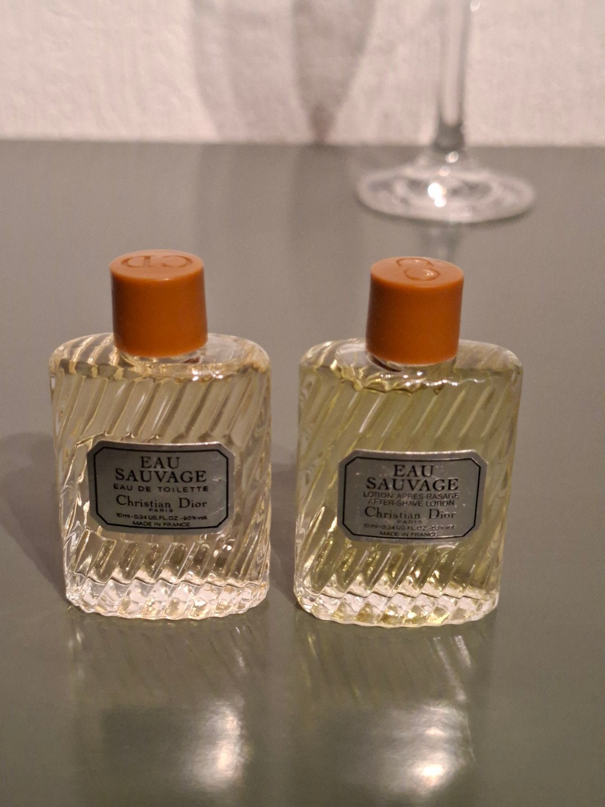 Dior Eau Sauvage Edt - 10ml - Eau Sauvage  After shave- 10ml, Ophalen of Verzenden, Miniatuur