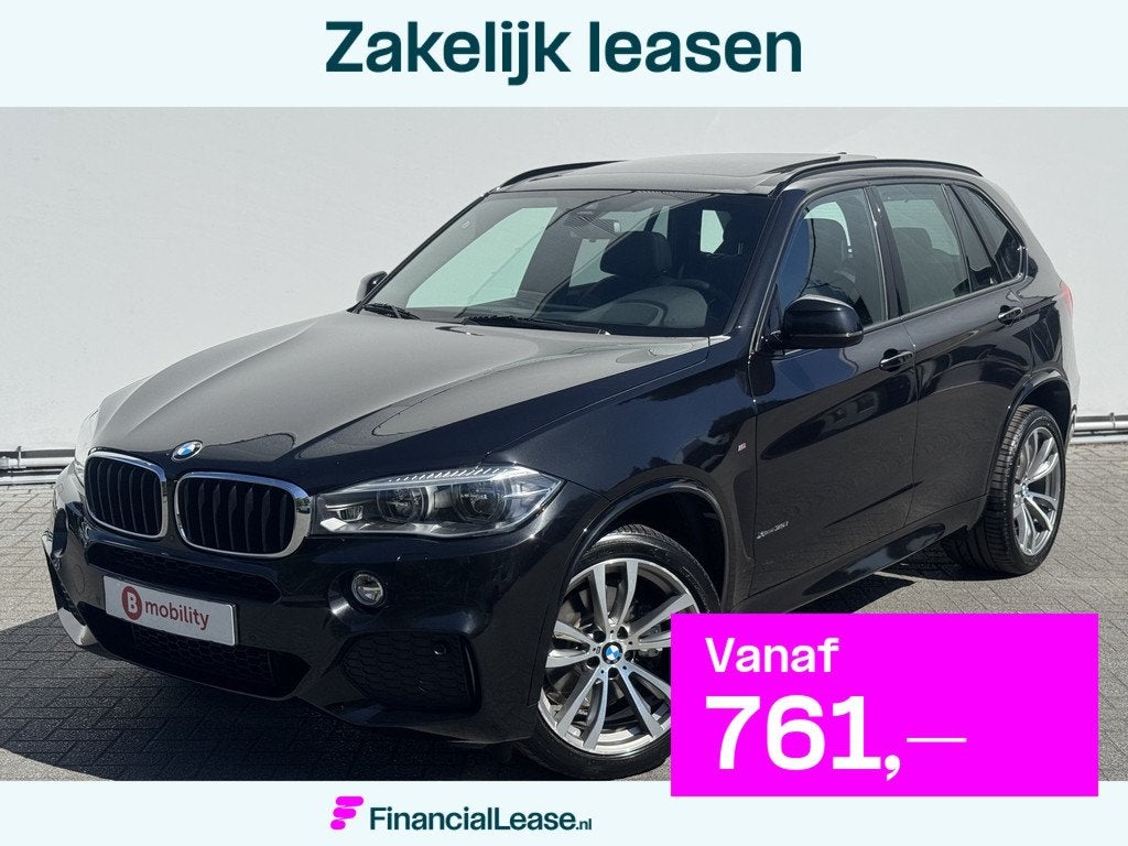 BMW X5 xDrive35i High Executive M-Sport NL Auto Trekhaak 350, Automaat, 2005 kg, Gebruikt, Automatische klimaatregeling
