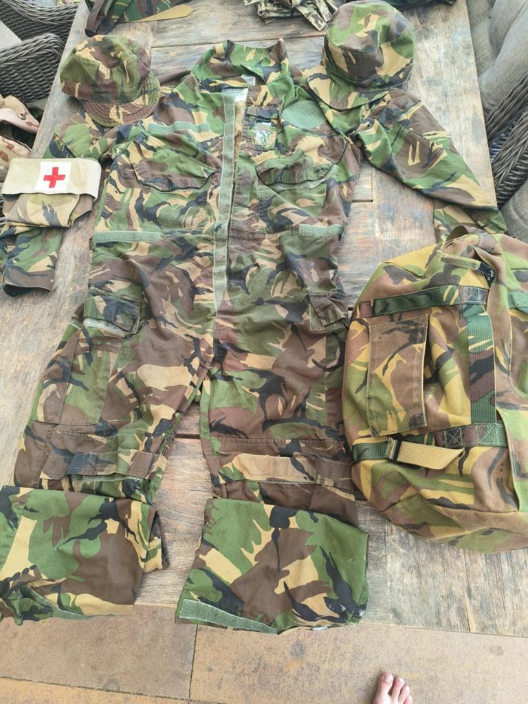 Nederlands Militair Camouflage Uniform Set, Ophalen of Verzenden