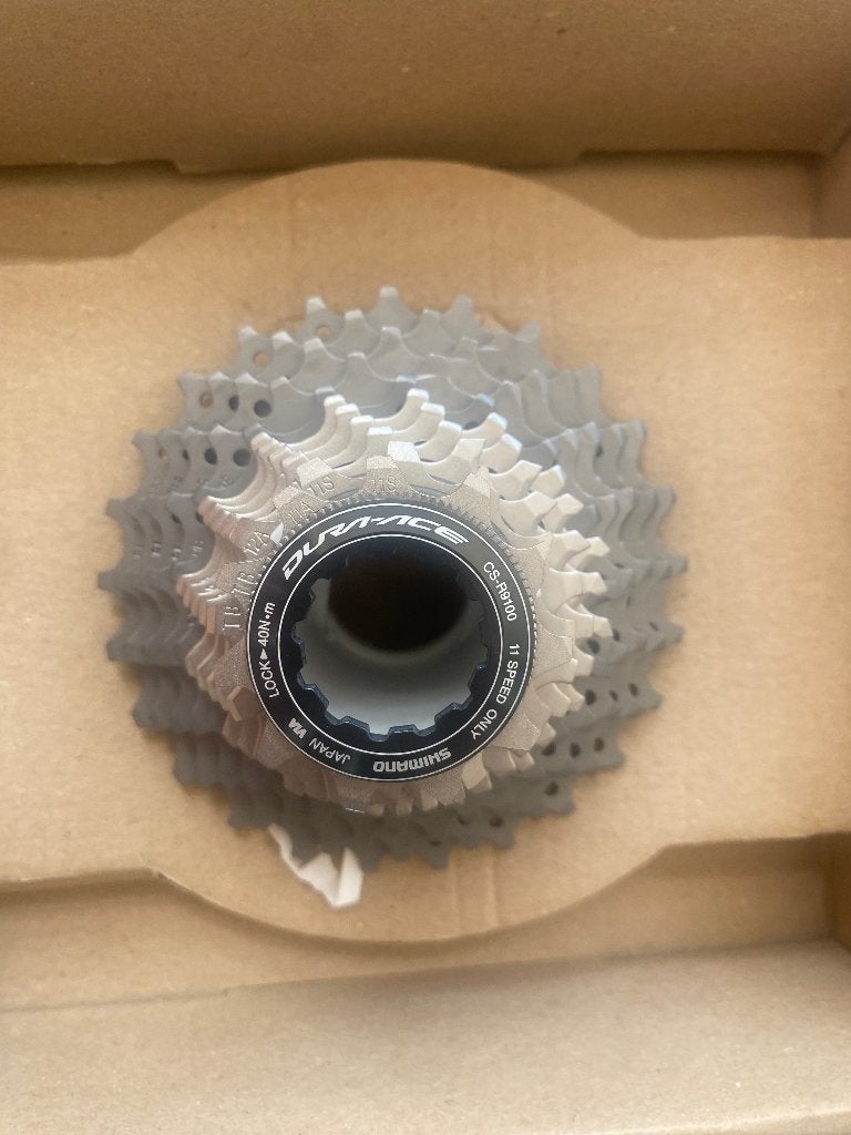 Shimano Dura Ace R9100 Cassette Nieuw, Titanium, Nieuw, Ophalen of Verzenden, Shimano