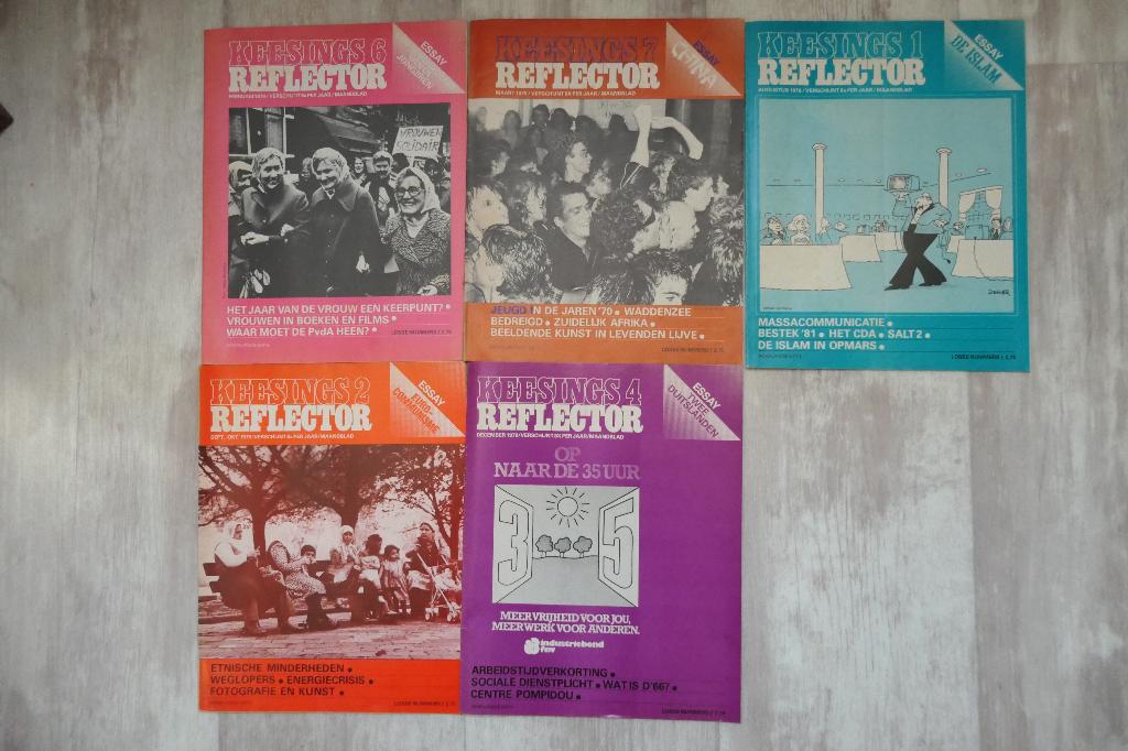 Keesings Reflector jaargang 1979 - 5 magazines, Ophalen of Verzenden, Gelezen, Overige typen