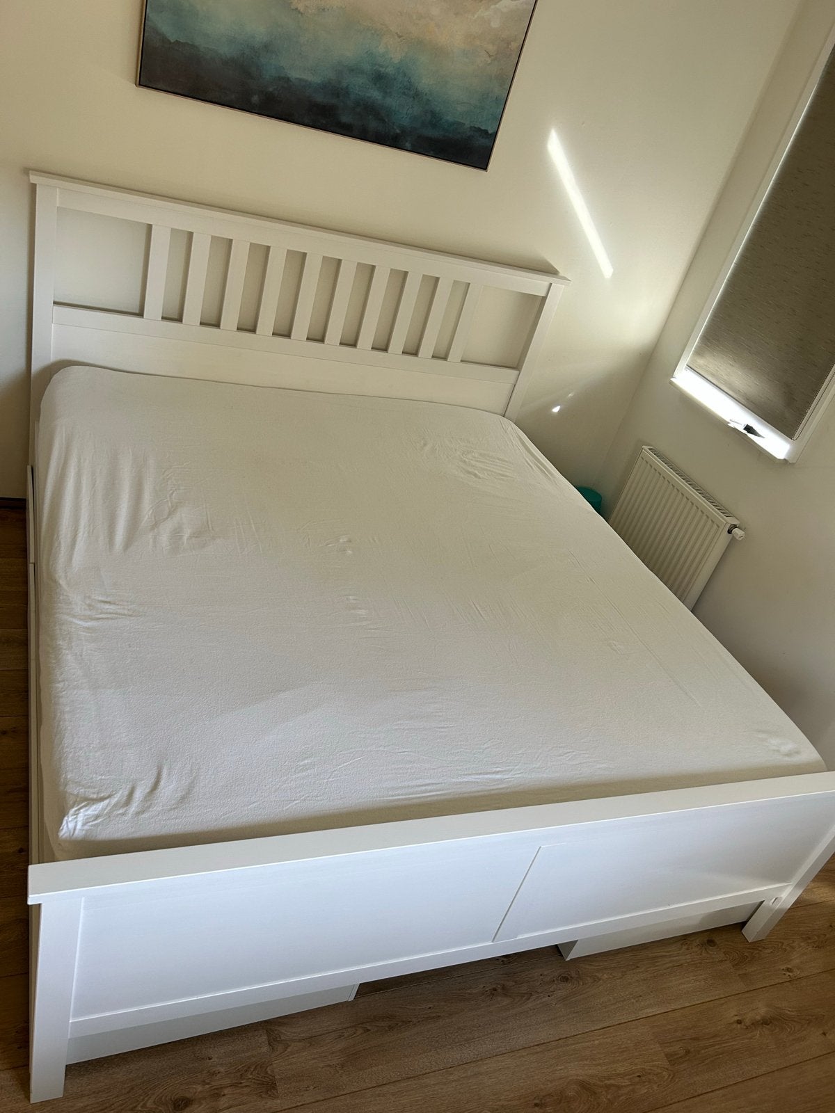 IKEA Tweepersoonsbed 180x200cm met lades, Huis en Inrichting, Slaapkamer | Bedden, Zo goed als nieuw, Tweepersoons, 180 cm, 200 cm