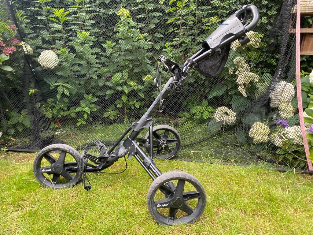 Clickgear 3.5 Golftrolley, Sport en Fitness, Golf, Ophalen of Verzenden, Gebruikt, Golfkar, Overige merken