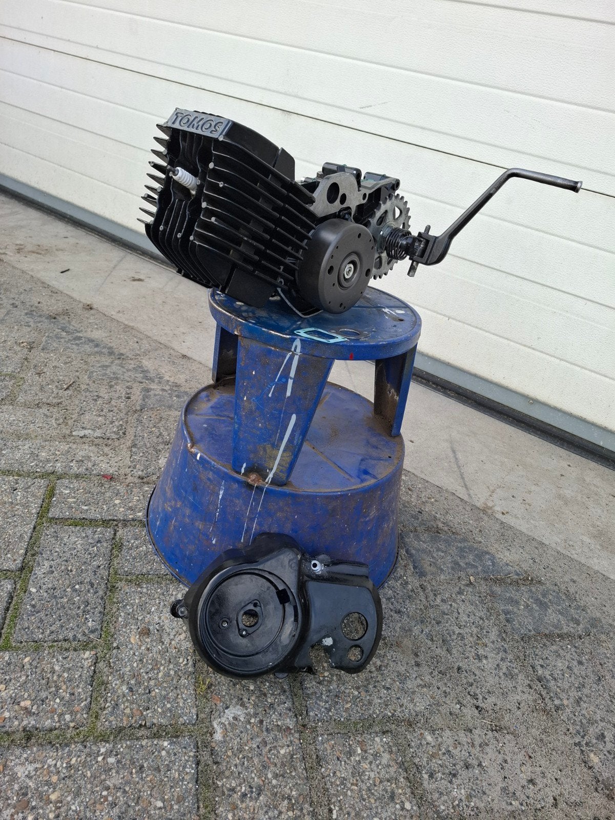Compleet gereviseerd Tomos blok 50cc, Fietsen en Brommers, Brommers | Tomos, Maximaal 45 km/u, Ophalen of Verzenden, Zo goed als nieuw