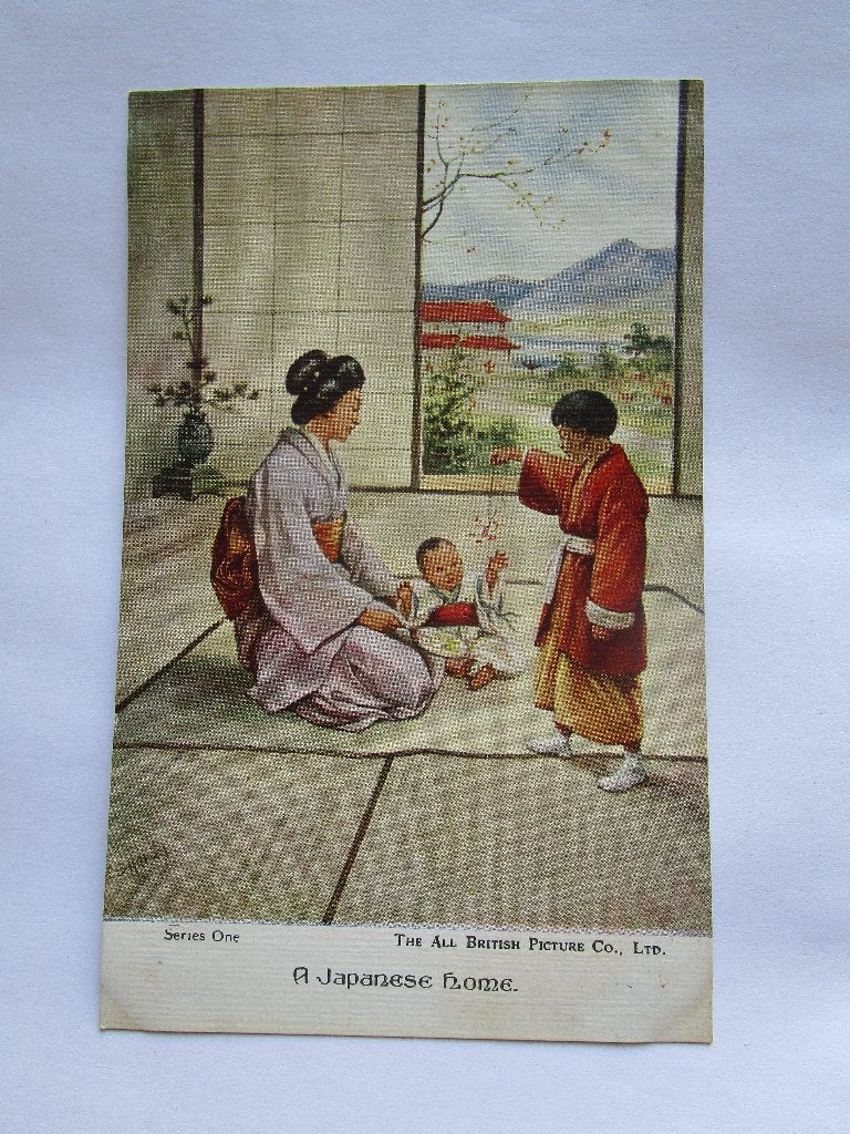 Ansichtkaart A Japanese Home - Series One, Verzenden, Voor 1920, Ongelopen, Buiten Europa
