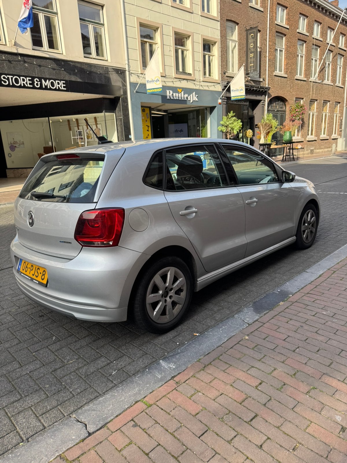 Volkswagen Polo 1.2 TDI 55KW BM 2011 Grijs, Auto's, Voorwielaandrijving, 74 pk, 1199 cc, 96 €/maand