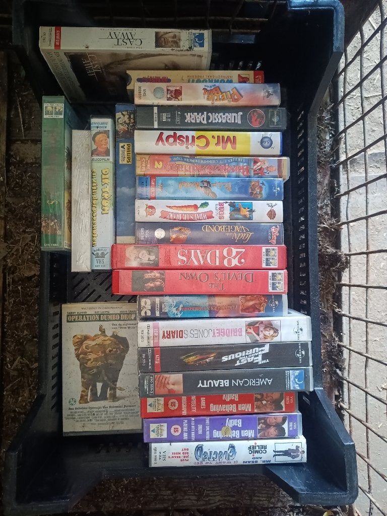 DVD's, videobanden en cd's, Ophalen, Gebruikt, Alle leeftijden, Overige typen