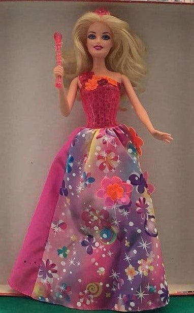 Barbie pop van Prinses Alexa uit de film geheime deur., Ophalen of Verzenden, Zo goed als nieuw, Barbie