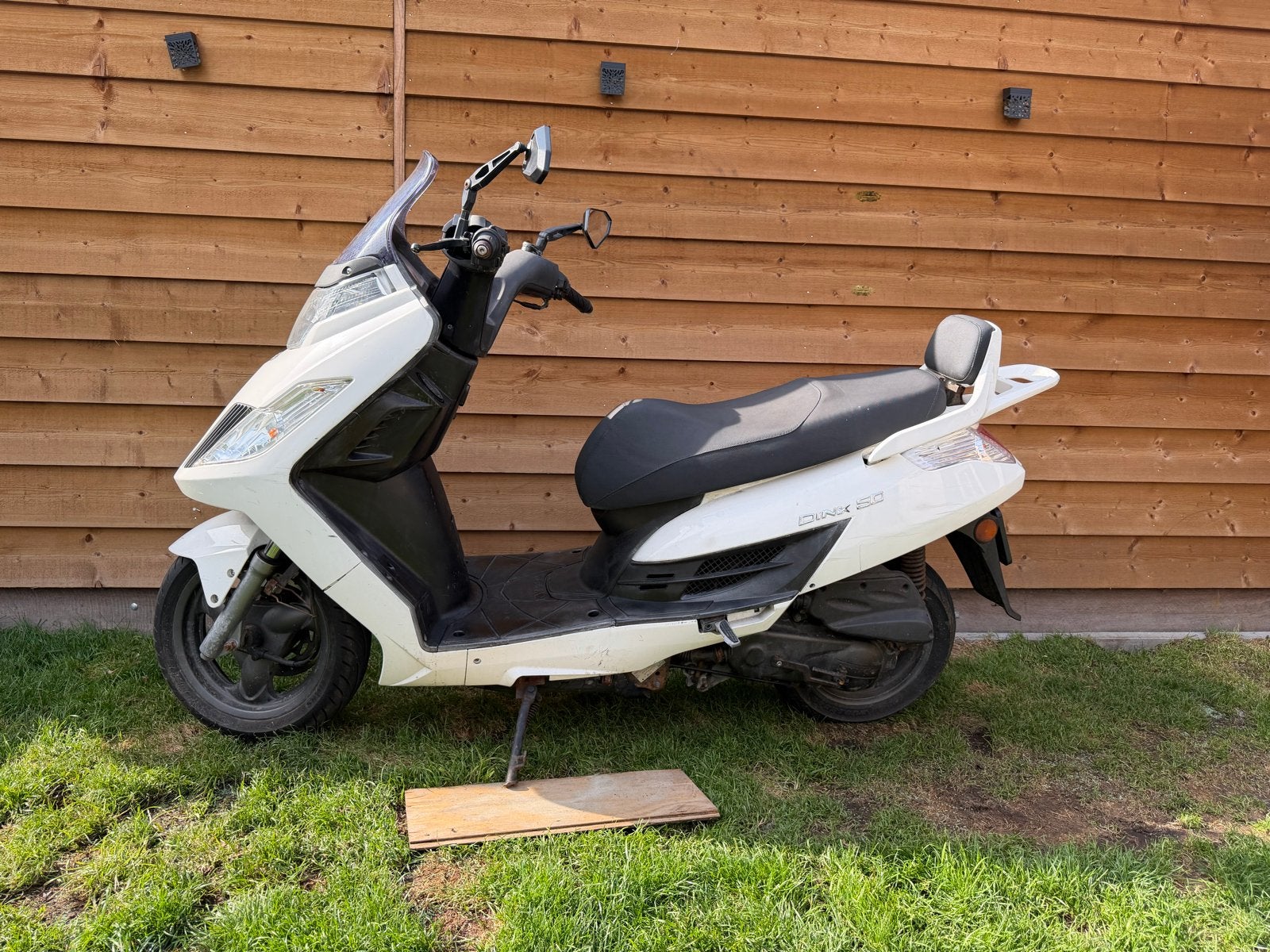 Kymco Dink 50cc Scooter - Wit, Ophalen, Gebruikt, Overige modellen, Maximaal 45 km/u