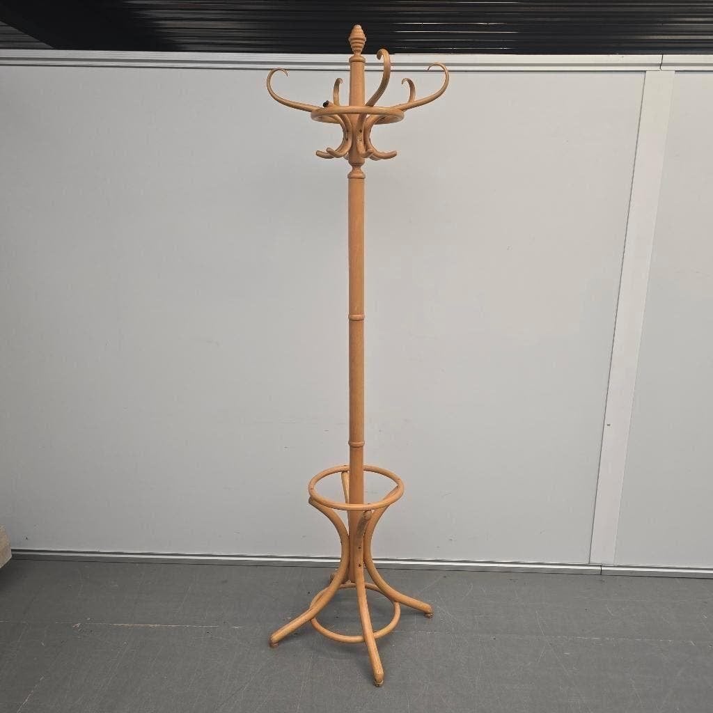 Staande houten kapstok - 200 cm, Ophalen, Gebruikt, Minder dan 100 cm, Staande kapstok