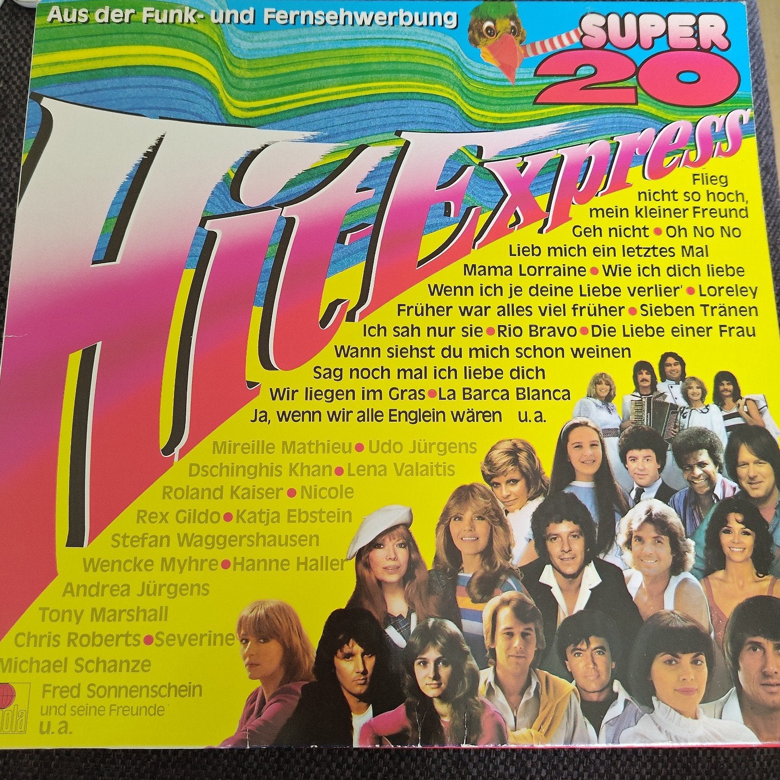 Hit Express Super 20 - Diverse Artiesten LP (1979), Cd's en Dvd's, Vinyl | Pop, Gebruikt, Ophalen of Verzenden, 1970 - 1979, Complilatie