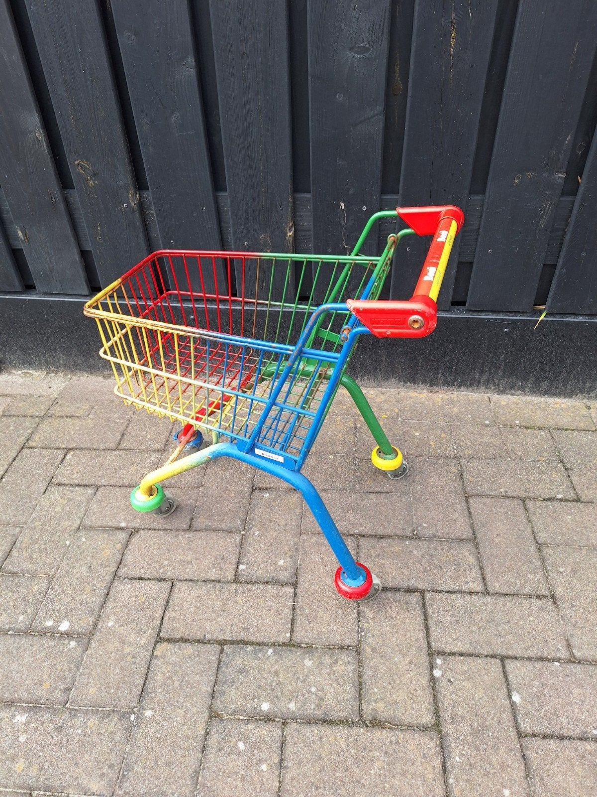 Kinder boodschappen karretje van Boni, Ophalen, Gebruikt, Duwvoertuig