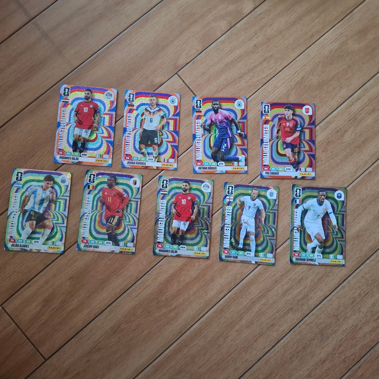 Panini Adrenalyn XL Limited Edition ( hologram ) kaarten, Ophalen of Verzenden, Zo goed als nieuw, Buitenlandse clubs, Spelerskaart