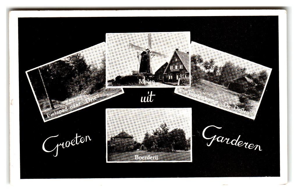 Garderen, Groeten uit Garderen, Verzenden, 1940 tot 1960, Gelopen, Gelderland