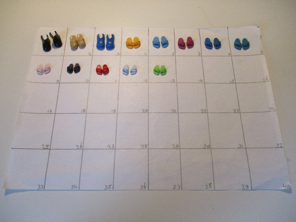 playmobil onderdelen slippers per paar en los, Losse onderdelen, Overige typen, Ophalen of Verzenden, Zo goed als nieuw