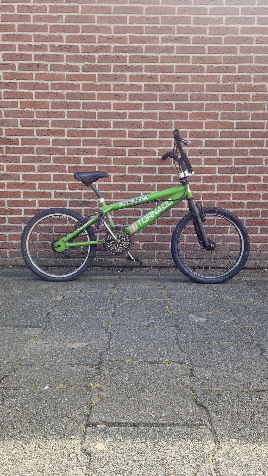 Stuntfiets/ crossfiets   tornado royal bugatti, Ophalen, Gebruikt, Staal, Velgrem