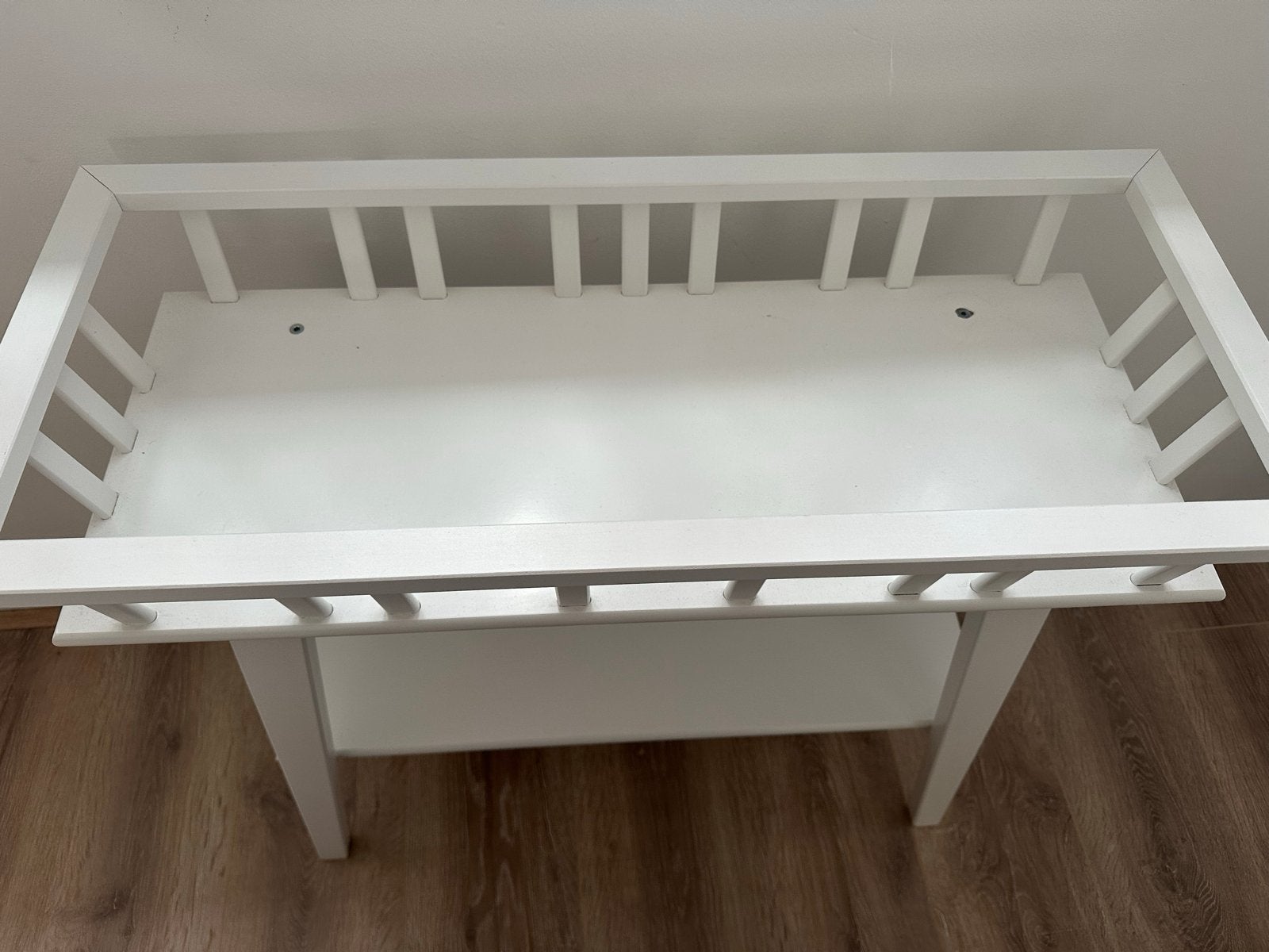 Witte IKEA plantenstandaard, Huis en Inrichting, Ophalen, Gebruikt, Wit