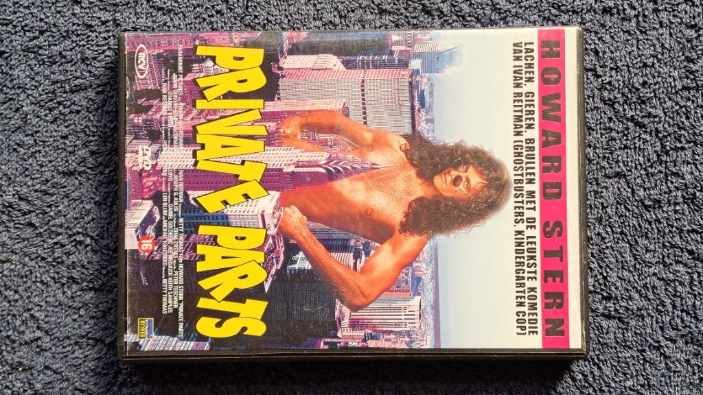 Private Parts "Howard Stern", Alle leeftijden, Ophalen of Verzenden, Zo goed als nieuw, Romantische komedie