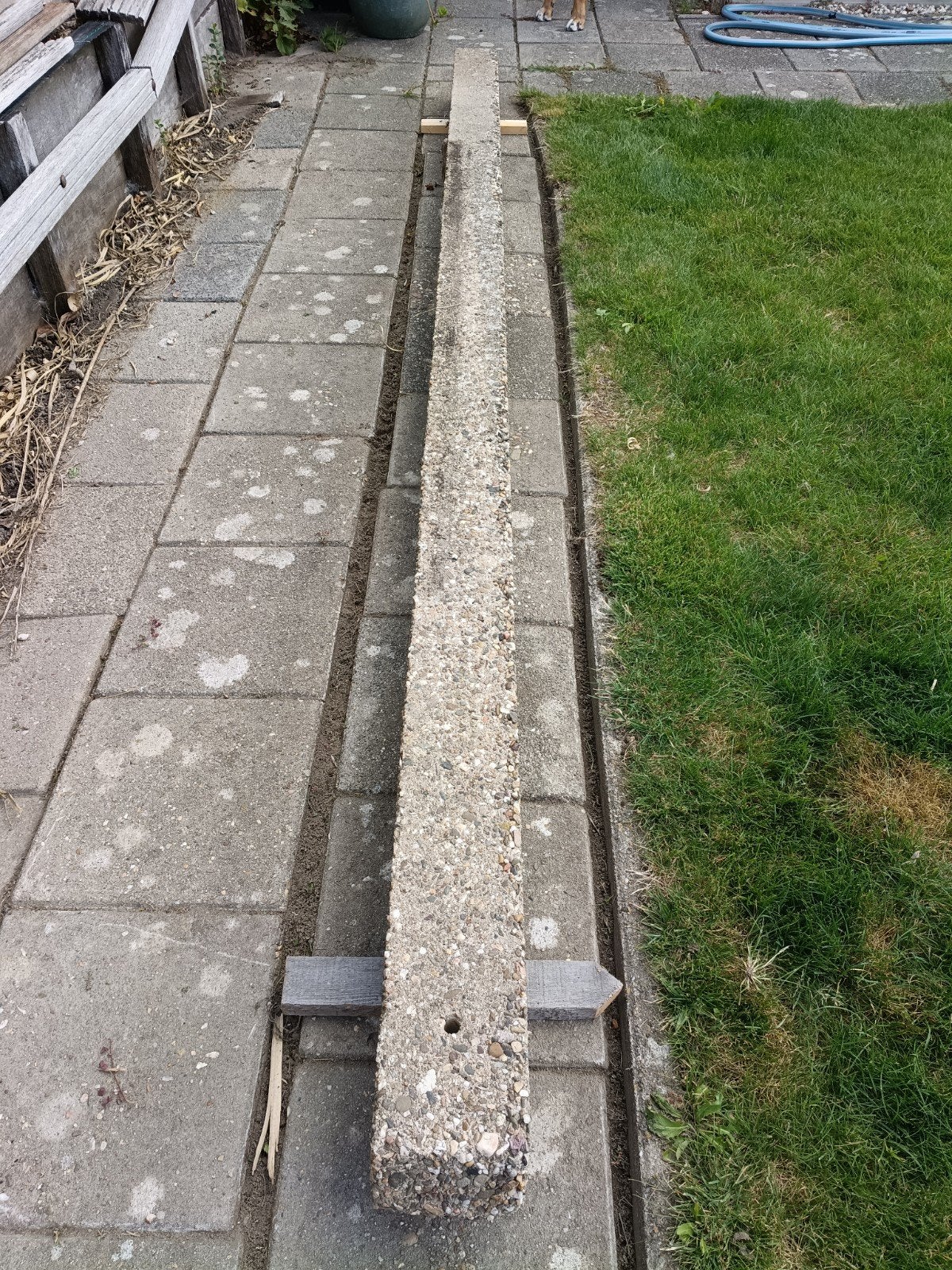betonpaal, Ophalen, 250 cm of meer, Palen