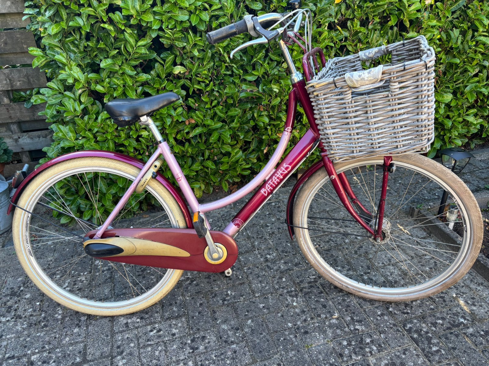 Batavus damesfiets, Ophalen, Gebruikt, 26 inch of meer, Versnellingen