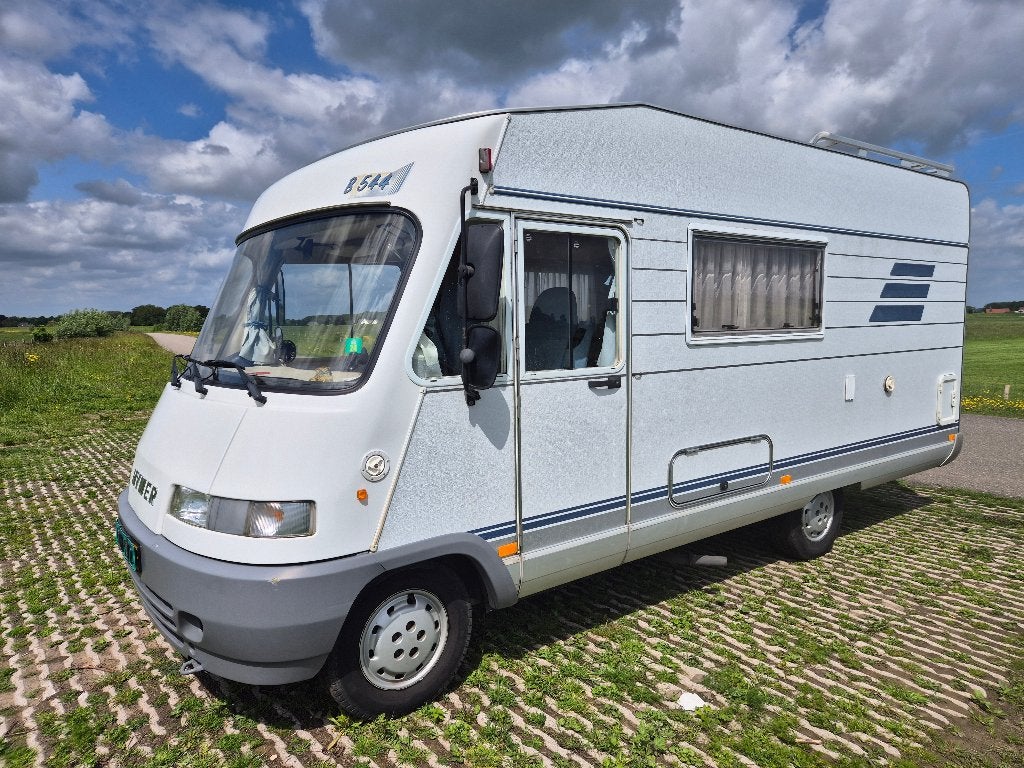 Fiat Ducato 230 Camper, 2500 cc, 4 cilinders, Wit, Origineel Nederlands