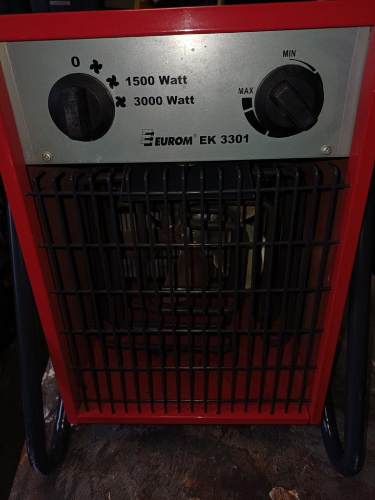 Eurom EKR 3002 Elektrische Kachel 3000 Watt, Ophalen of Verzenden