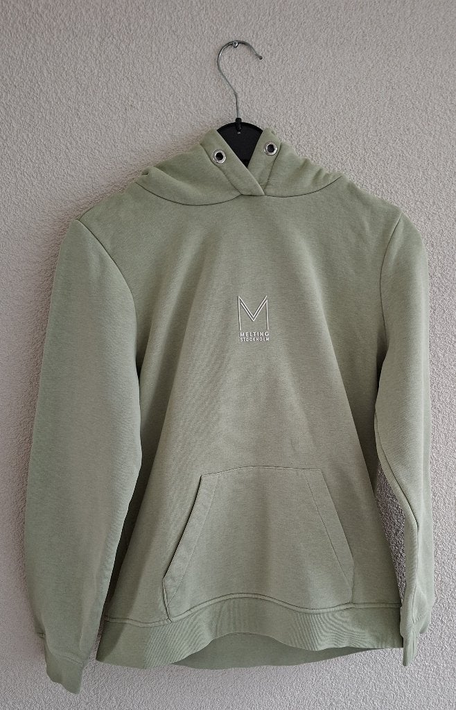 Melting Stockholm Hoodie, lichtgroen, M, mooie trui, Kleding | Dames, Truien en Vesten, Maat 38/40 (M), Ophalen of Verzenden, Gedragen