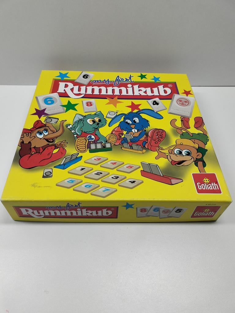 Mijn Eerste Rummikub - Rummikub voor jonge spelers, Drie of vier spelers, Ophalen of Verzenden, Gebruikt, Goliath