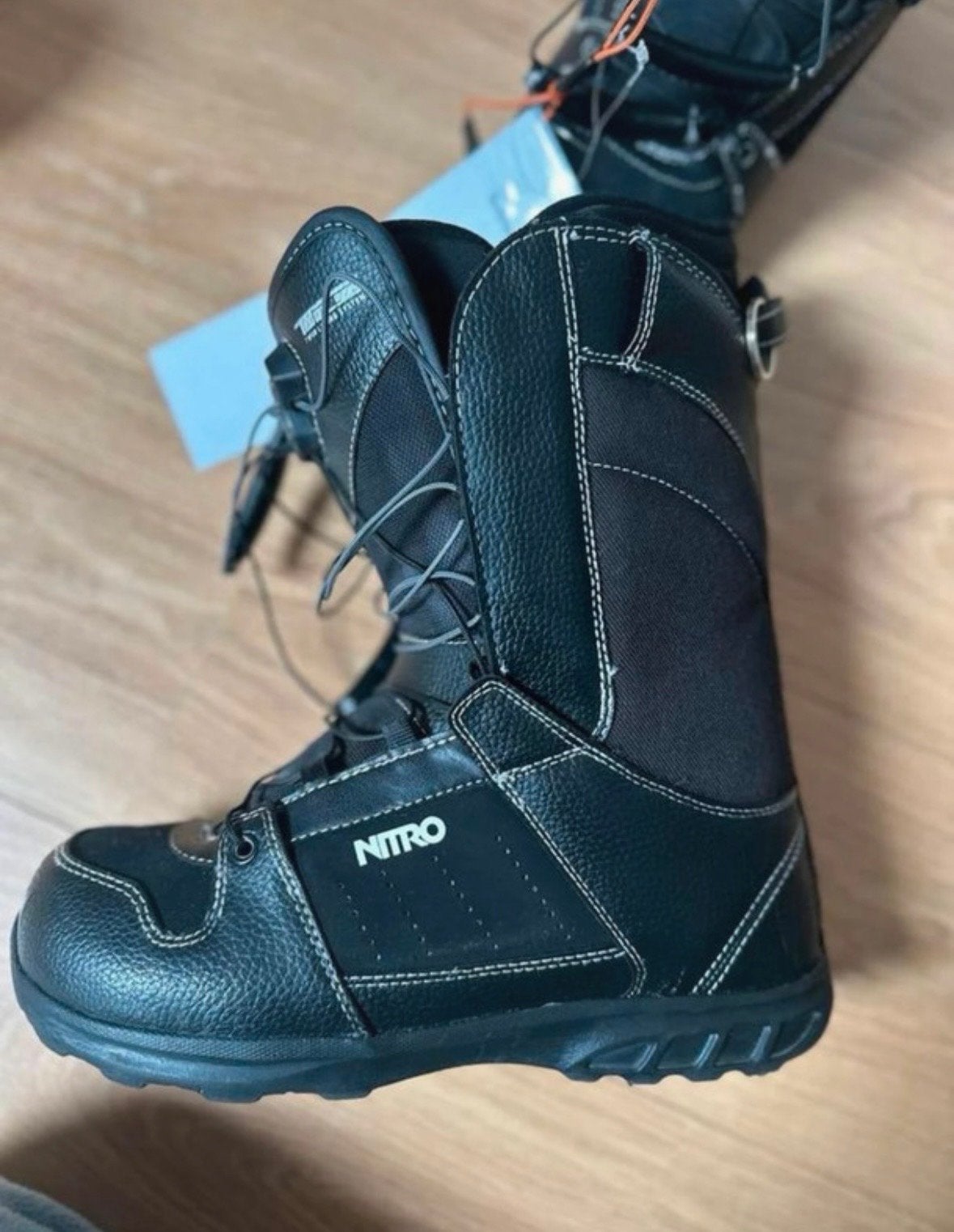 Nitro TwinLace snowboard boots - Zwart - Maat 40/41, Ophalen of Verzenden, Zo goed als nieuw, Snowboots