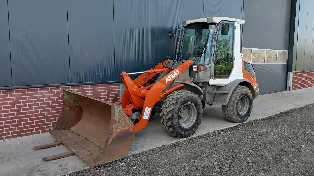 nette Atlas 45 shovel (bj2001) MARGE! met kenteken, Wiellader of Shovel
