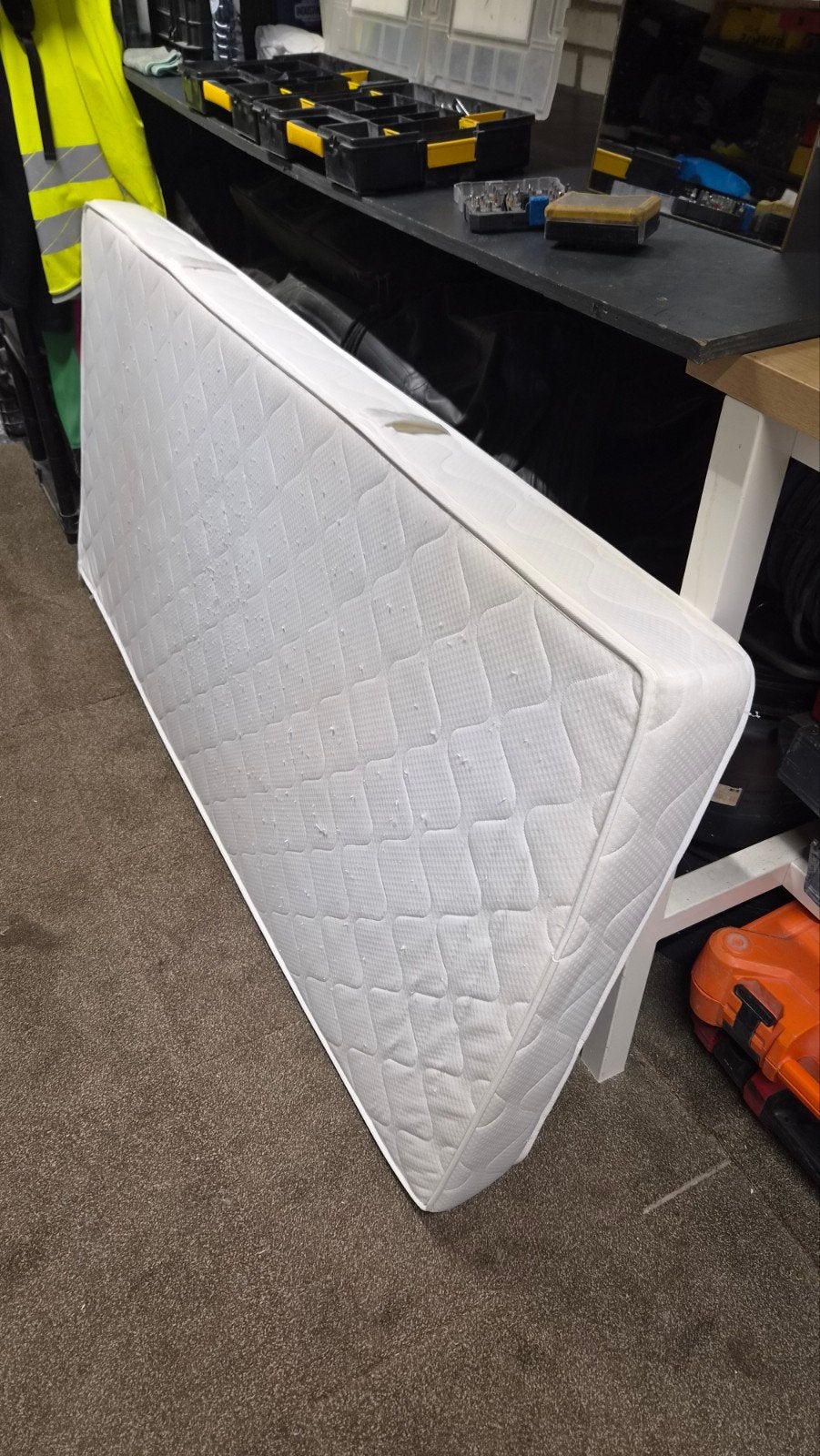 matras 90x200  15 cm dik zgan., Ophalen, 90 cm, Eenpersoons, Zo goed als nieuw