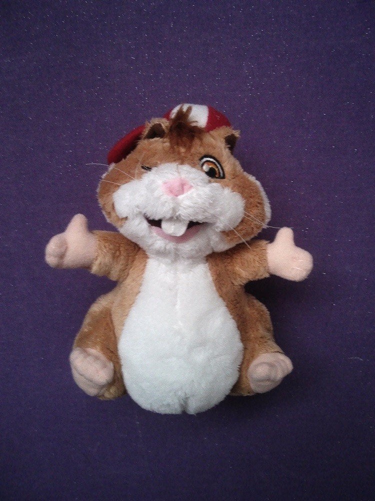 ALBERT HEIJN Knuffel HAMSTER. 18 CM **Nieuw**, Albert Heijn, Hamster, Nieuw, Ophalen of Verzenden