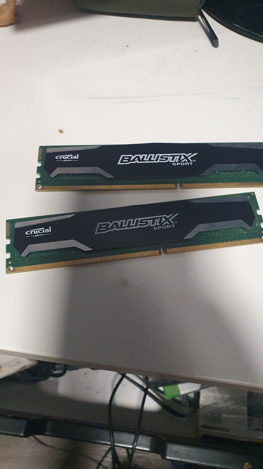 DDR4 RAM 16 GB (2x8GB) Ballistix Sport, Gebruikt, DDR4, Ophalen of Verzenden, Desktop