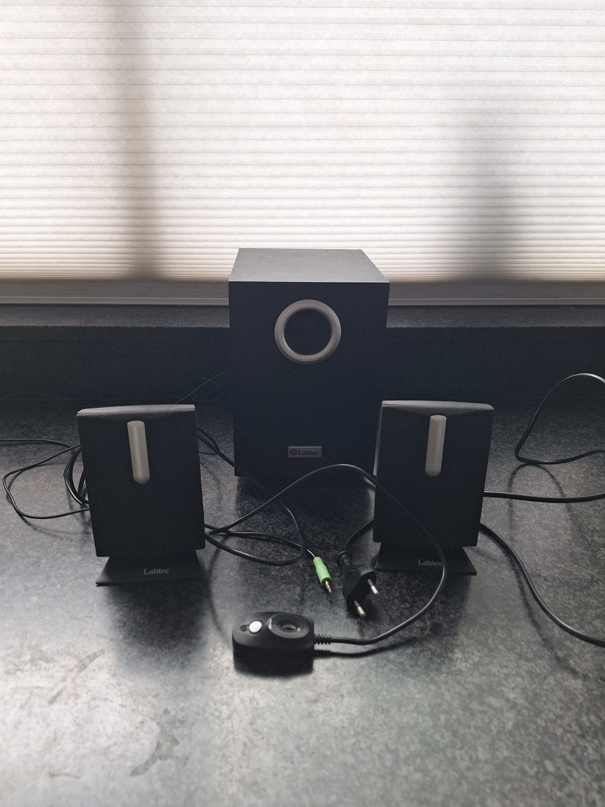 Labtec 2.1 Luidsprekerset met subwoofer, Ophalen of Verzenden, Zo goed als nieuw, Labtec
