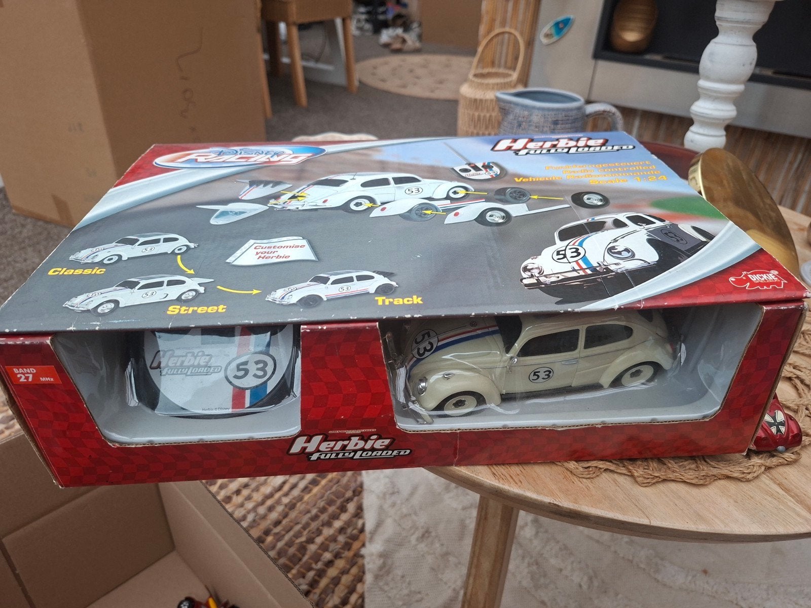 Herbie Fully Loaded modelauto set, Ophalen of Verzenden, Nieuw, Auto