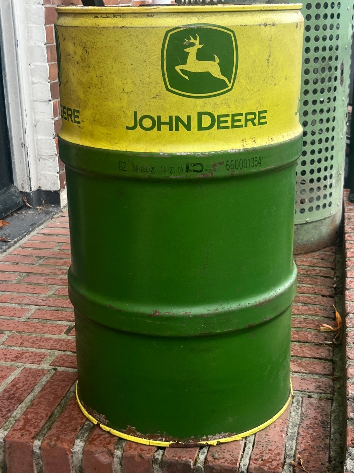John deere 80 liter, Tuin en Terras, Vuurkorven, Ophalen, Gebruikt, Vuurton