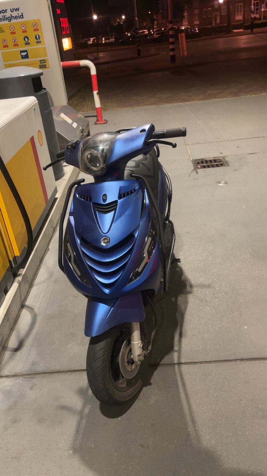 Piaggio zip brom - blauw, Ophalen, Zo goed als nieuw
