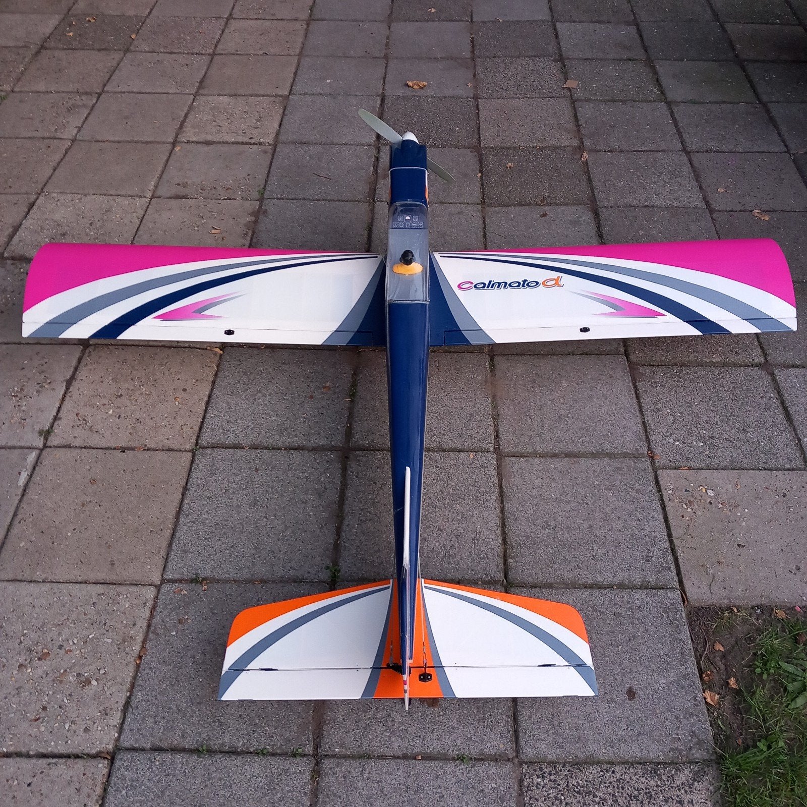 Kyosho Calmato Alpha 40 Sports V2 RC Vliegtuig, Hobby en Vrije tijd, Ophalen of Verzenden, Gebruikt, Elektro
