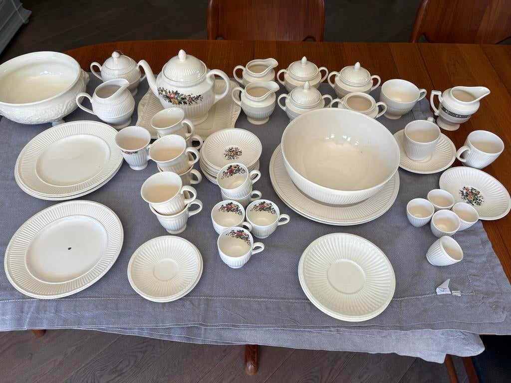 Wedgwood Edme servies met verschillende designs, Ophalen, Gebruikt, Keramiek, Wedgwood