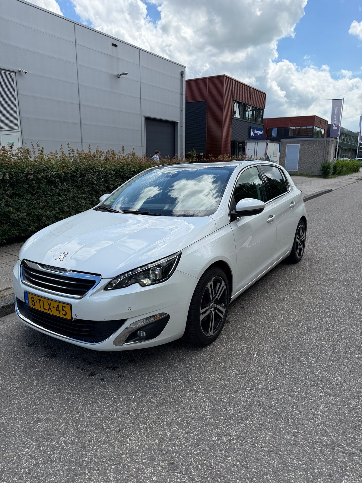 Peugeot 308 1.6THP 92/125 5-D 2014 Wit, Auto's, Peugeot, 125 pk, 4 cilinders, Handgeschakeld, Particulier
