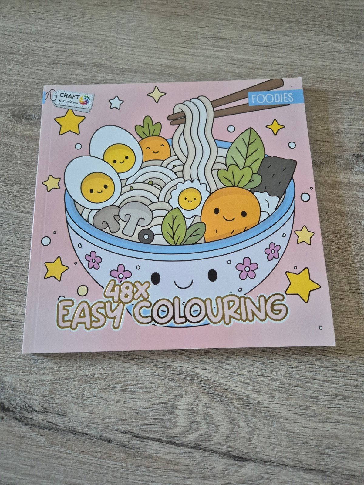 Kleurboek Craft Sensations – Foodies (48x Easy Colouring), Hobby en Vrije tijd, Ophalen of Verzenden, Nieuw, Potlood of Stift