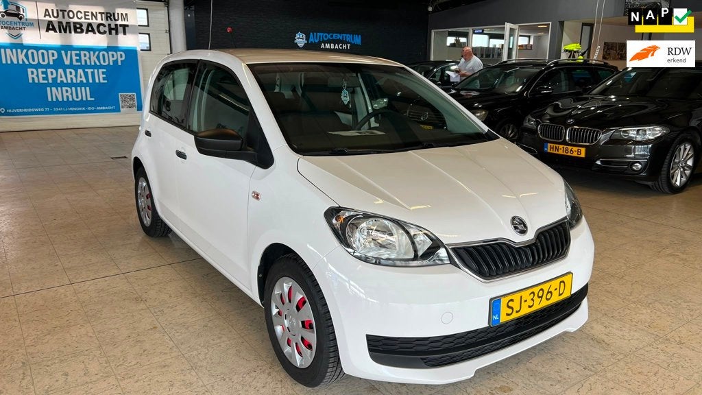 Skoda Citigo 1.0 Greentech Active, Auto's, Voorwielaandrijving, Gebruikt, Euro 6, 60 pk