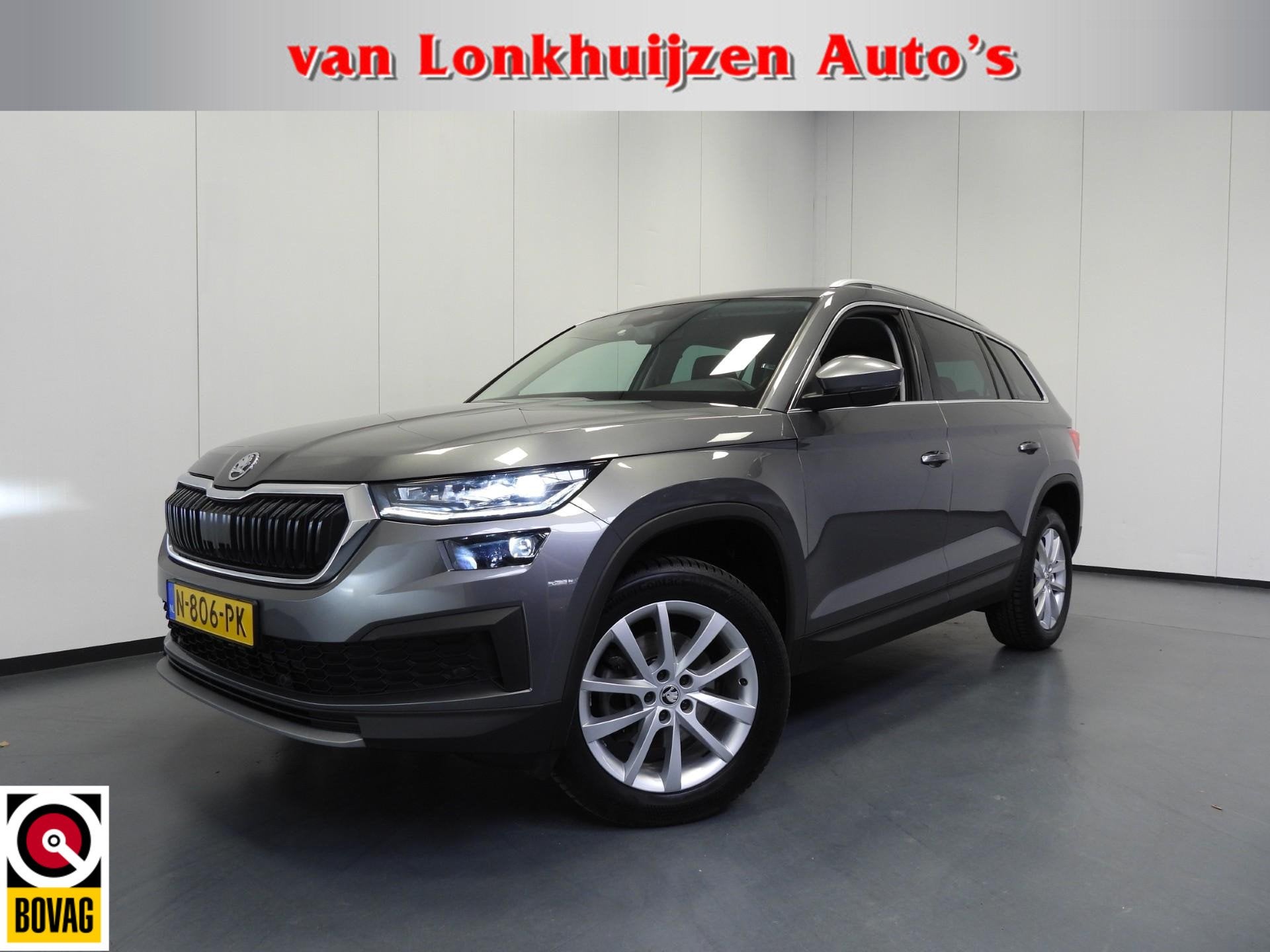 Skoda Kodiaq 1.5 TSI Business Edition 7-Pers. NAVI/CAMERA/CL, Auto's, Voorwielaandrijving, 4 cilinders, 150 pk, Bedrijf