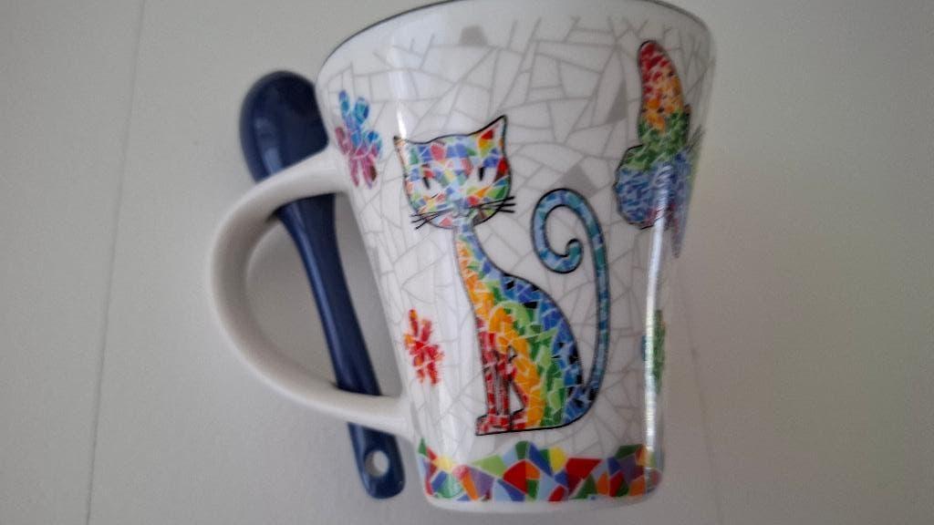 Torrens kopje poes, Verzenden, Nieuw, Overige stijlen, Kop(pen) en/of Schotel(s)
